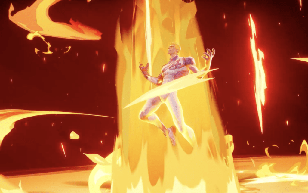 Human Torch in Marvel Rivals.